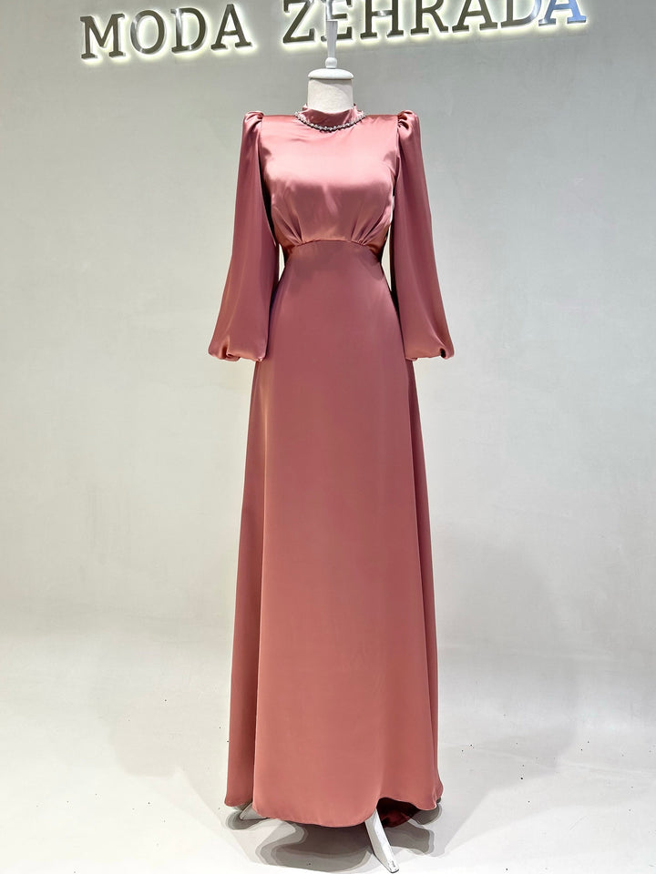 tesettur-abiye-Luna Tesettür Abiye-ModaZehrada