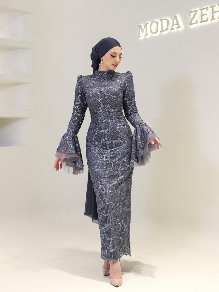 tesettur-abiye-Margerit Tesettür Abiye-ModaZehrada