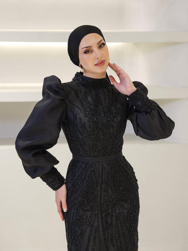 tesettur-abiye-Milena Tesettür Abiye-ModaZehrada