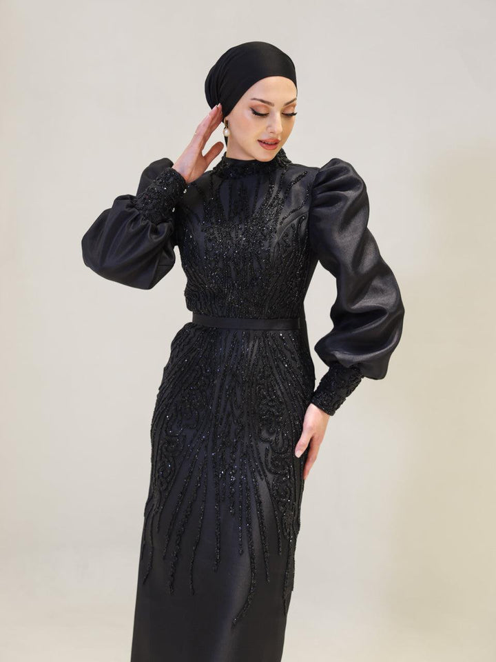 tesettur-abiye-Milena Tesettür Abiye-ModaZehrada