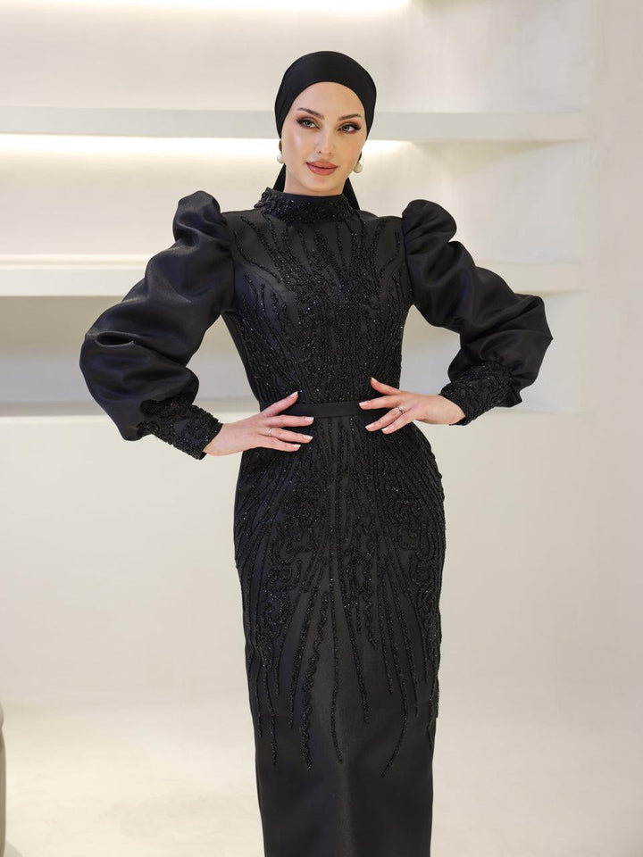 tesettur-abiye-Milena Tesettür Abiye-ModaZehrada