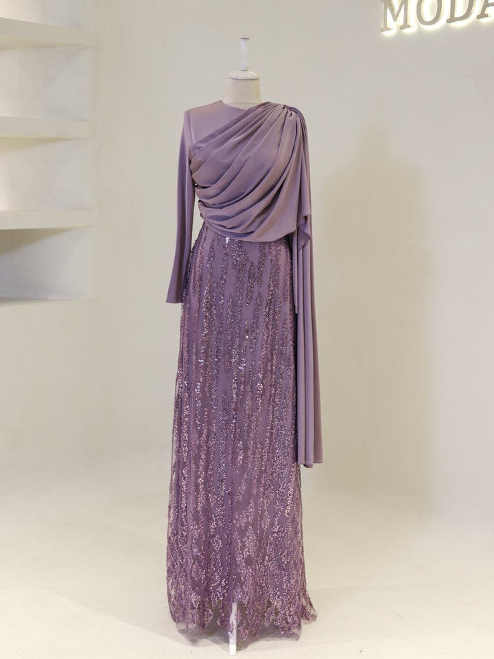 tesettur-abiye-Nadine Tesettür Abiye-ModaZehrada