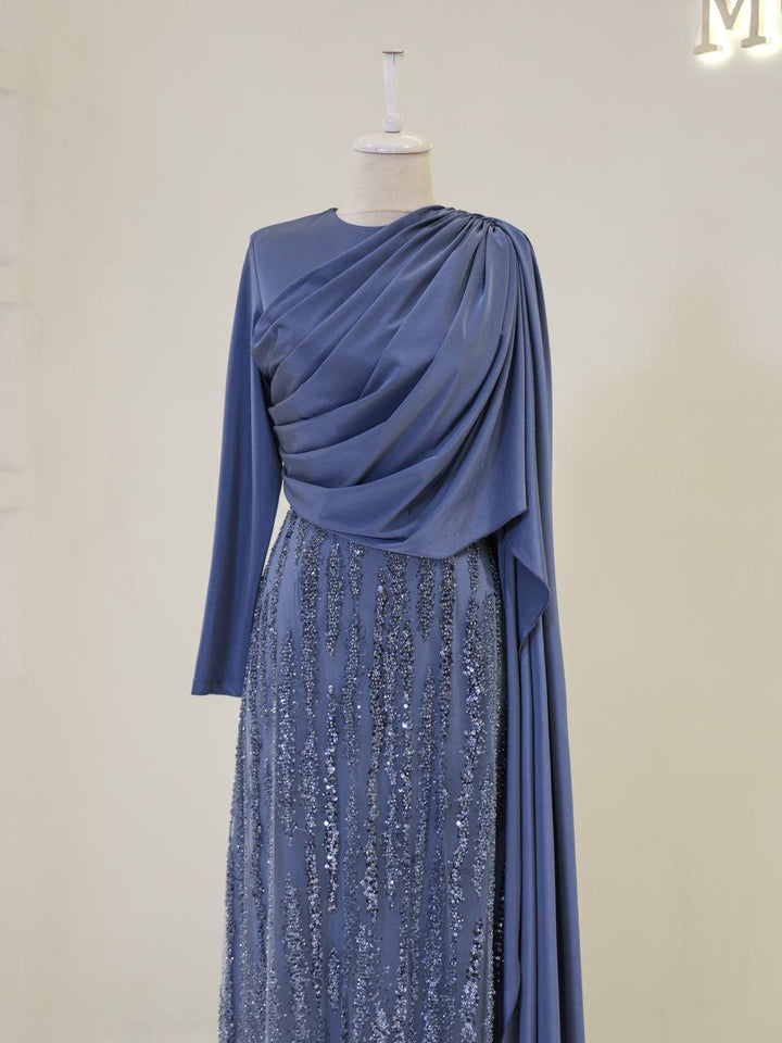 tesettur-abiye-Nadine Tesettür Abiye-ModaZehrada