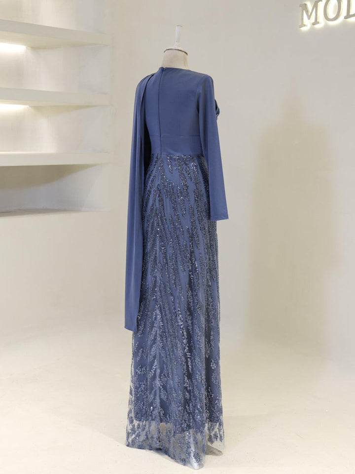 tesettur-abiye-Nadine Tesettür Abiye-ModaZehrada