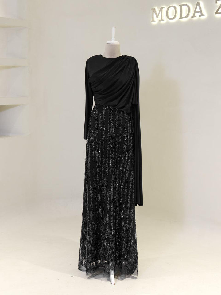 tesettur-abiye-Nadine Tesettür Abiye-ModaZehrada