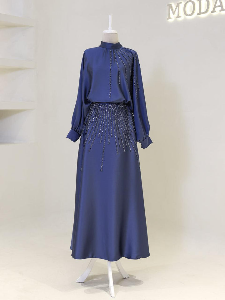 tesettur-abiye-Saba Tesettür Takım-ModaZehrada