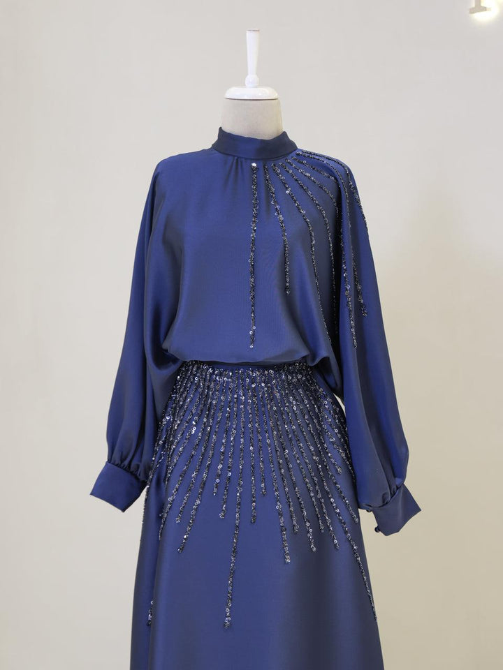 tesettur-abiye-Saba Tesettür Takım-ModaZehrada