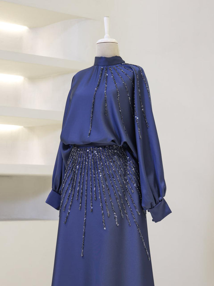 tesettur-abiye-Saba Tesettür Takım-ModaZehrada