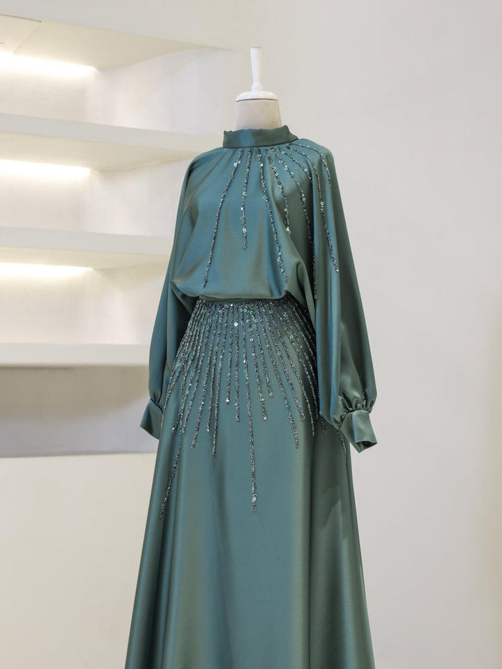 tesettur-abiye-Saba Tesettür Takım-ModaZehrada