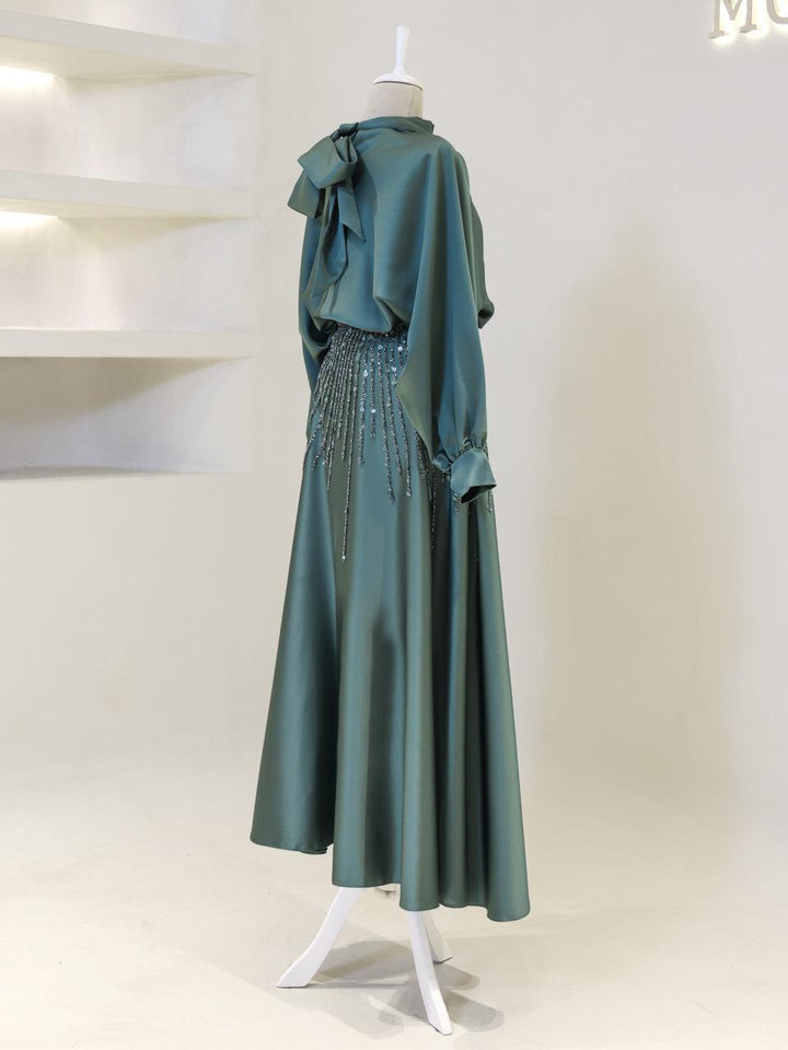 tesettur-abiye-Saba Tesettür Takım-ModaZehrada