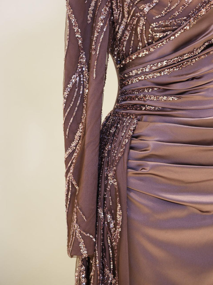 tesettur-abiye-Tasarım Sedef Tesettür Abiye-ModaZehrada