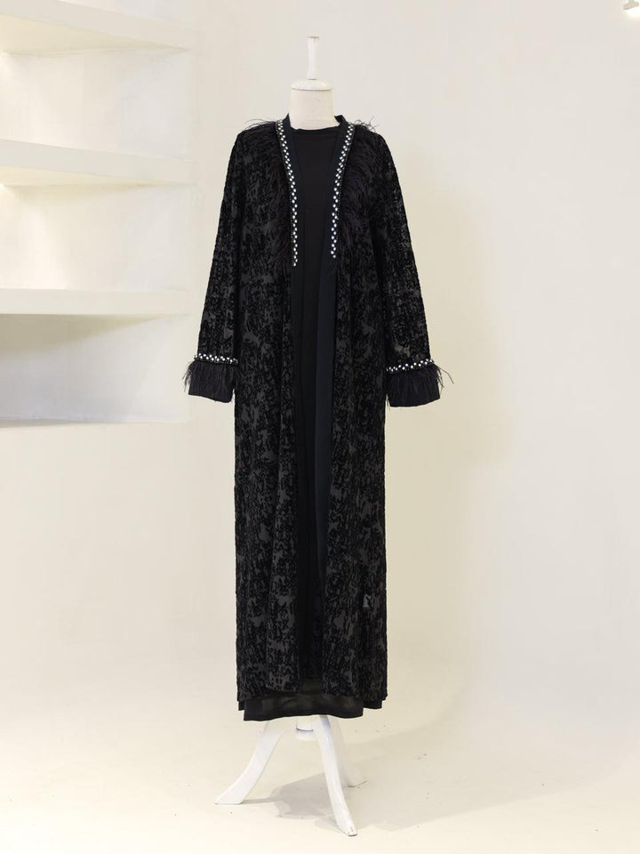 tesettur-abiye-Wilde Abaya Tesettür Takım-ModaZehrada