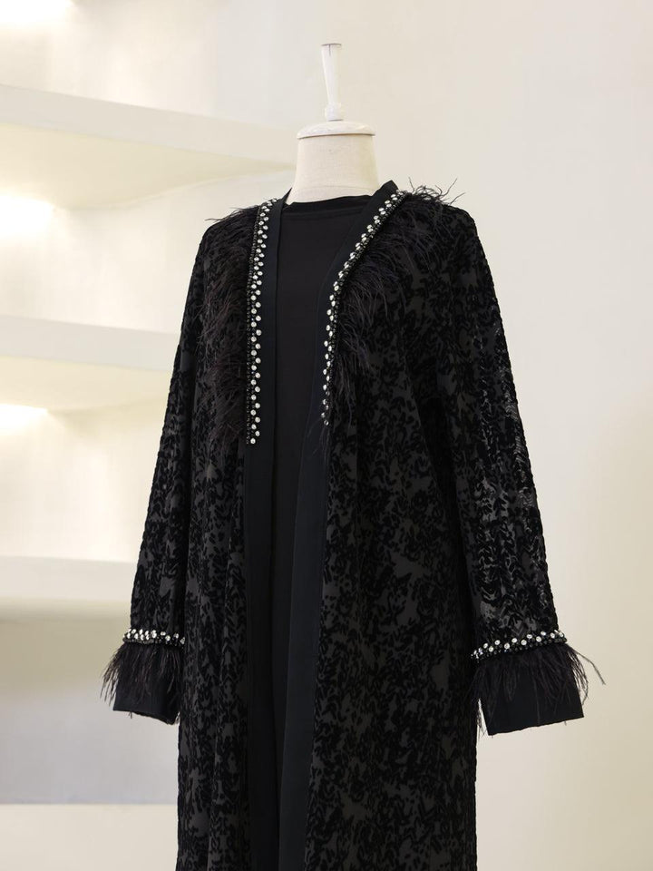 tesettur-abiye-Wilde Abaya Tesettür Takım-ModaZehrada