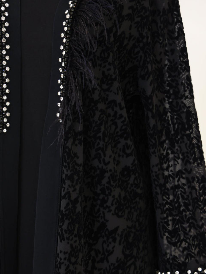 tesettur-abiye-Wilde Abaya Tesettür Takım-ModaZehrada
