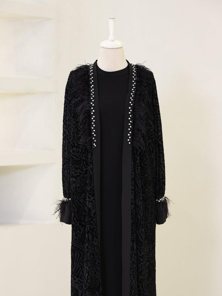 tesettur-abiye-Wilde Abaya Tesettür Takım-ModaZehrada