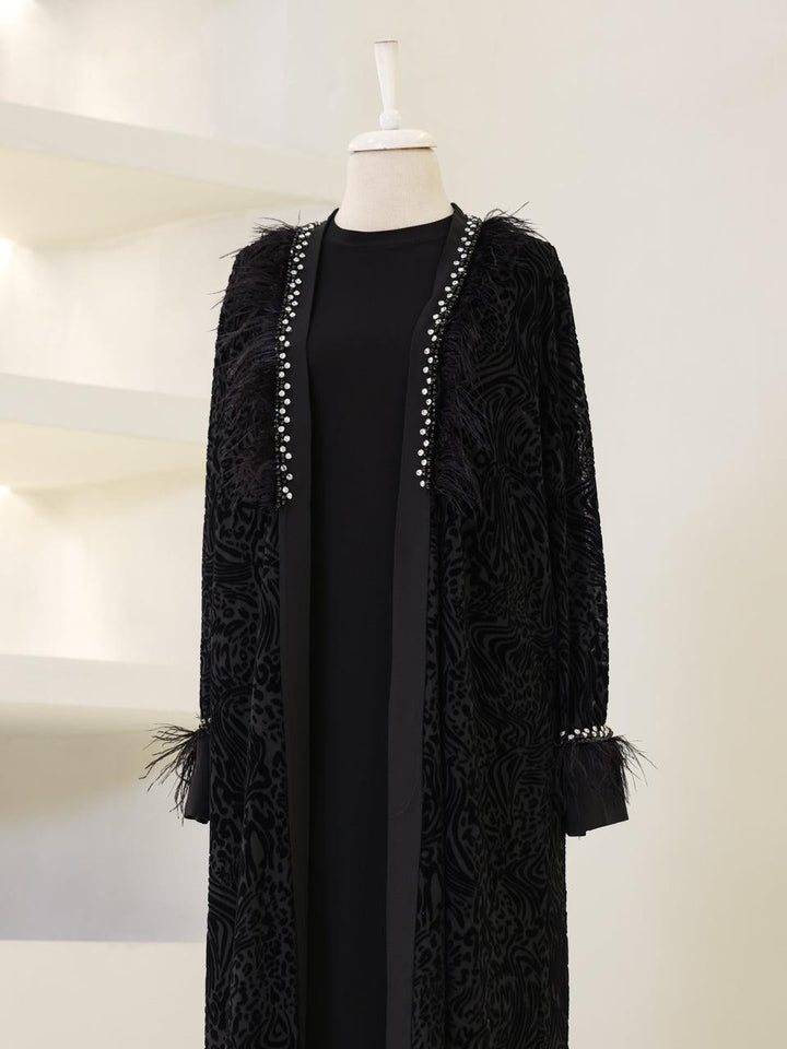 tesettur-abiye-Wilde Abaya Tesettür Takım-ModaZehrada