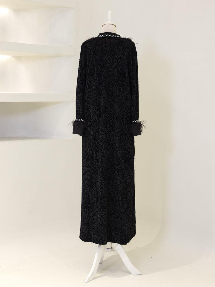 tesettur-abiye-Wilde Abaya Tesettür Takım-ModaZehrada